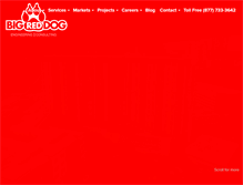 Tablet Screenshot of bigreddog.com
